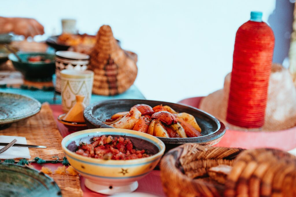 Moroccan Chicken Tagine with Preserved Lemons and Olives